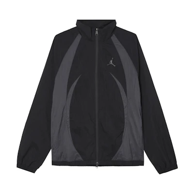 Jordan Sport Jam Solid Color Stand-up Collar Zip Jacket Black FN5849-010