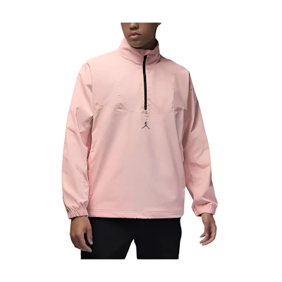 Jordan Sport Logo Half-Zip Casual Jacket Pink DZ0553-622