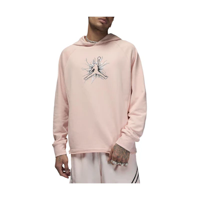 Jordan Sport Logo Hoodie Pink ( Long Sleeve Casual Wear) FN5812-622