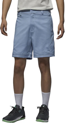 Jordan Sport Solid Color Mid-Waist Casual Shorts Blue Gray. DZ0559-436 Buy Jordan Sport Solid Color Mid-Waist Casual Shorts Blue Gray. DZ0559-436