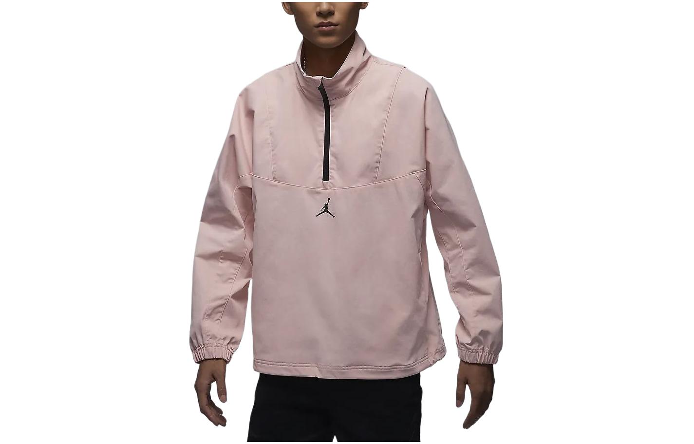 Order Jordan Sport Solid Quarter-Zip Pullover Sweatshirt Legend Pink DZ0556-622