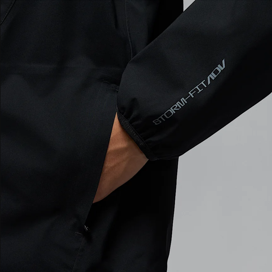 Jordan Sport Storm-FIT ADV Windproof Waterproof Jacket Black/Dark Charcoal Men’s HV6591-010 圖 6