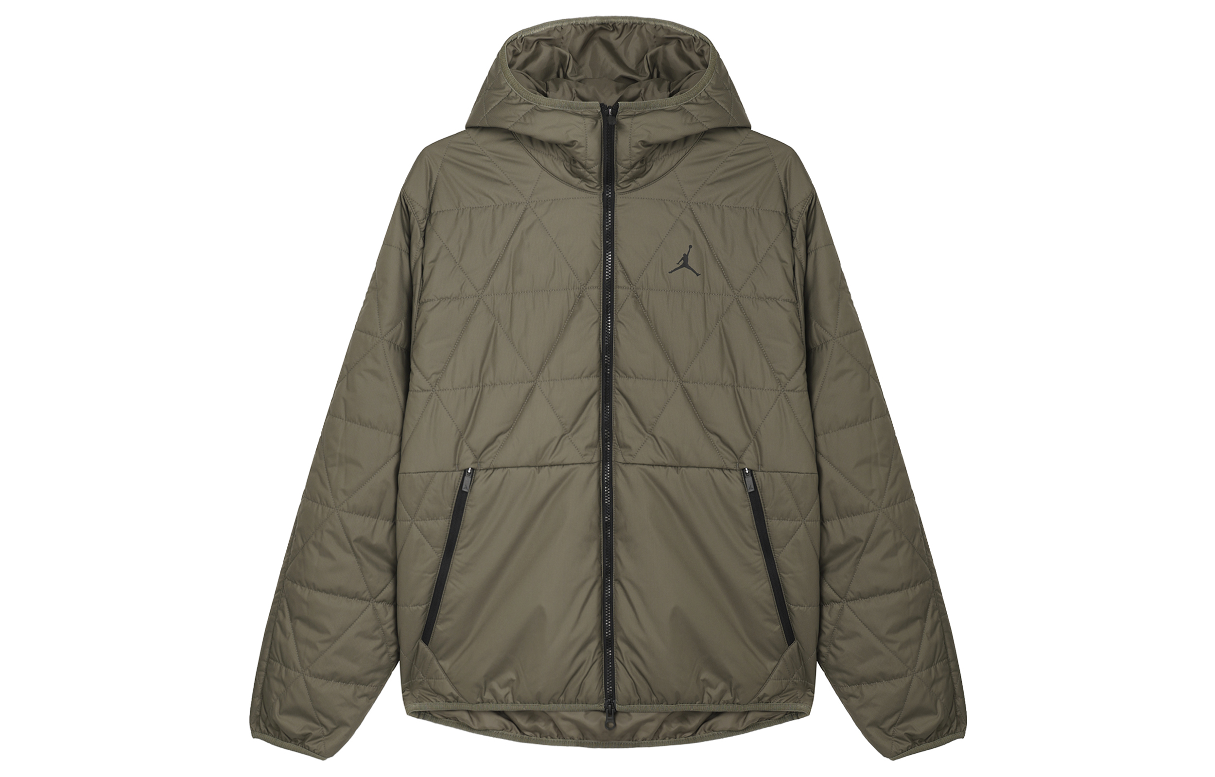 Jordan Sport Therma-FIT Hoodie Zip Jacket Olive Green Mens FZ3163-222