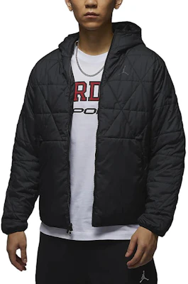 乔丹运动Therma-FIT防水保暖连帽夹克黑色 FZ3163-010 Shop 乔丹运动Therma-FIT防水保暖连帽夹克黑色 FZ3163-010