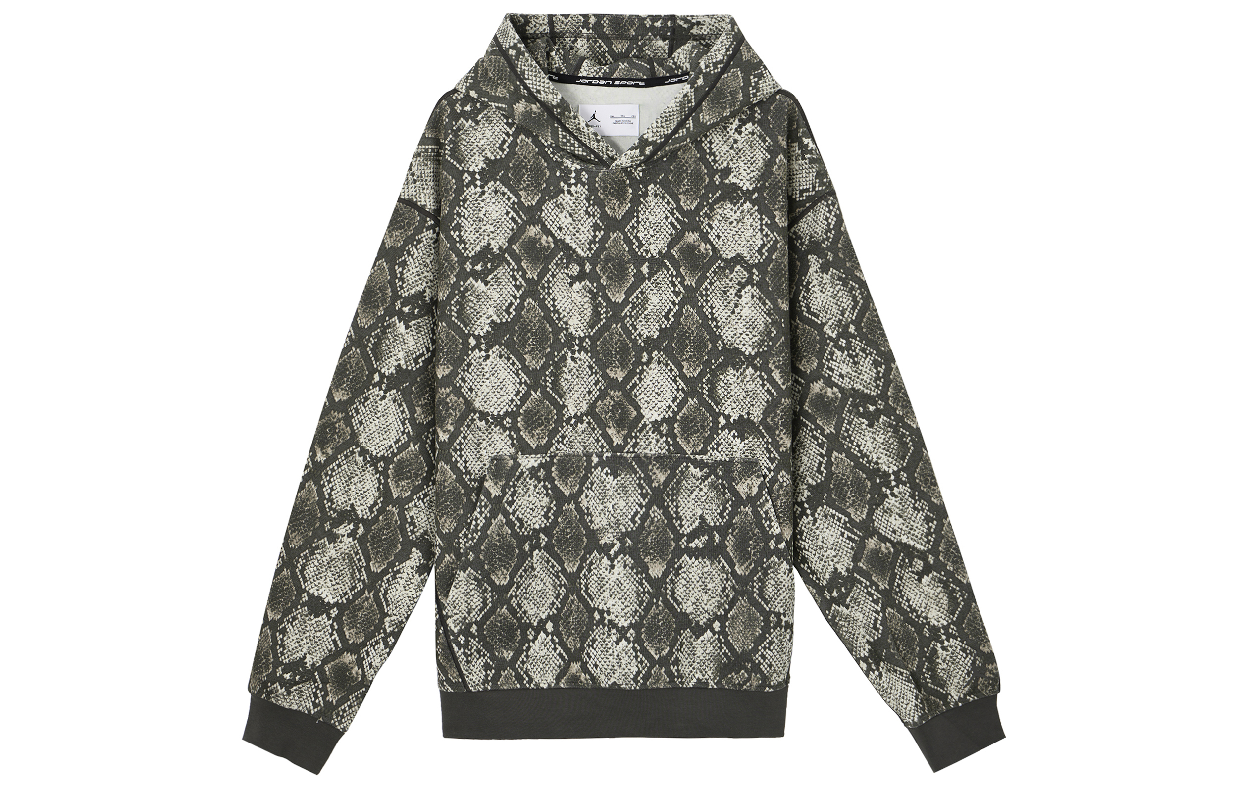 Jordan SportHOOP Fleece Dri-FIT Hoodie Comfortable Fashion - Carbon Black HF9895-133