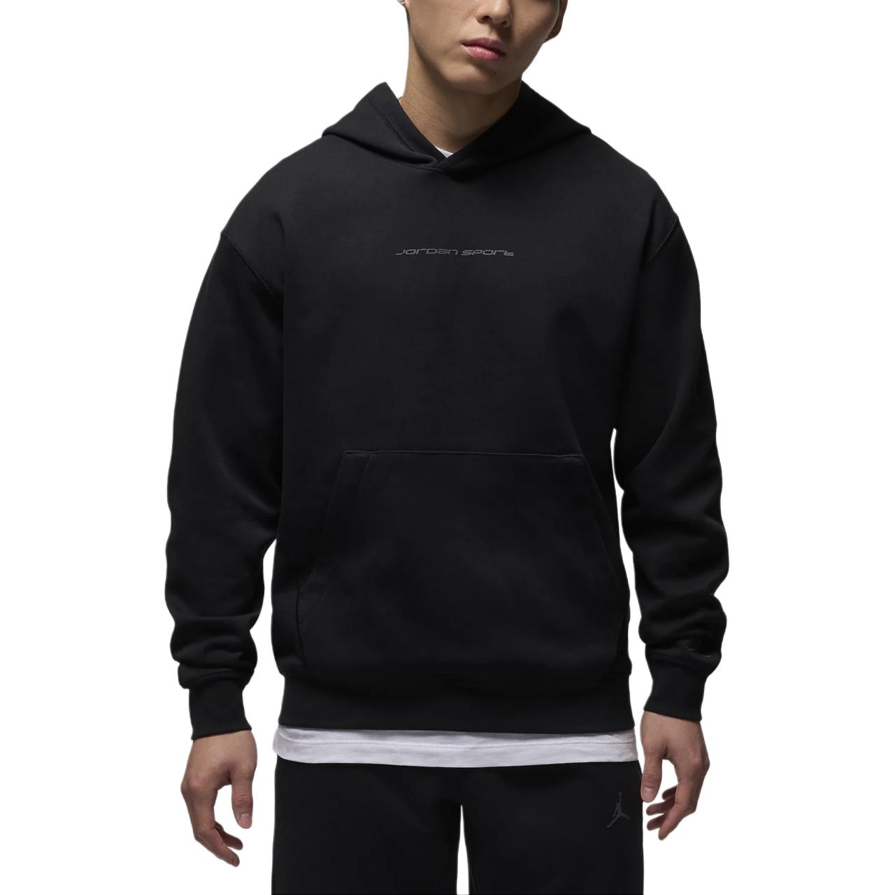 Jordan Sports Trap Pullover Hoodie Black/Shadow Long Sleeve Sweatshirt HF0280-010