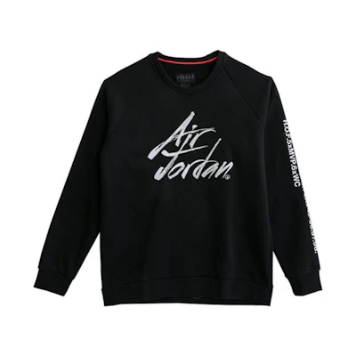Jordan Sportswear Greatest Crewneck Fleece Sweatshirt Black - AV6003-010