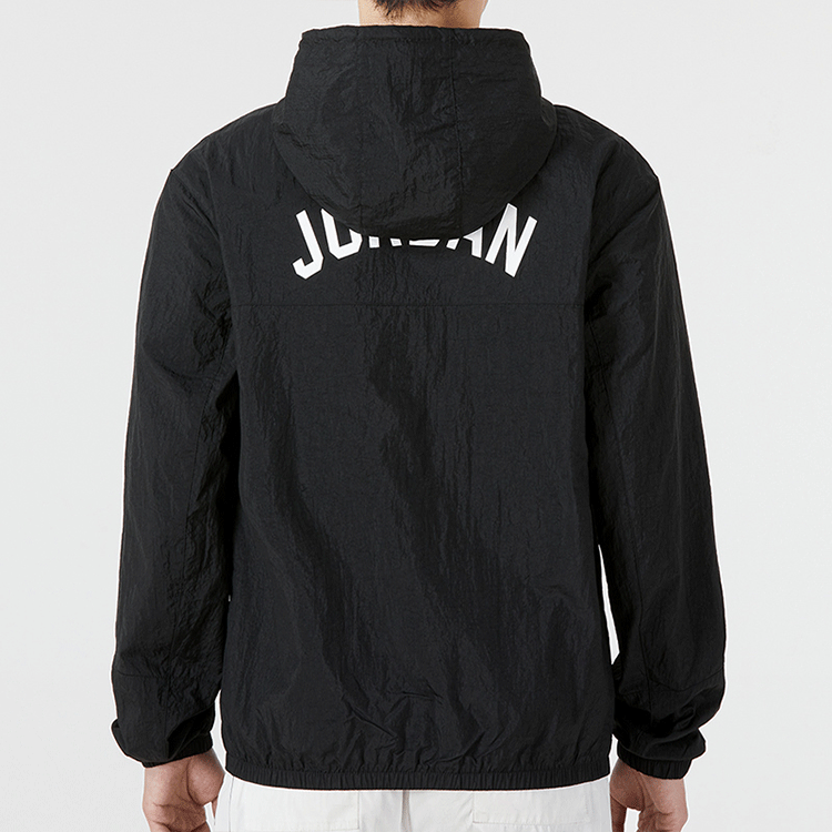 Purchase 乔丹SS22黑色纯色防风外套 DJ0253-010