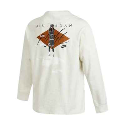 Jordan SS22 Logo Character Print Graphic Sweatshirt Men’s Off-White DH8963-141