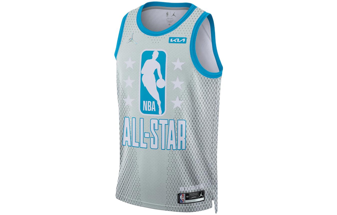 Order 喬丹 SS22 NBA 復刻籃球球衣 2022 全明星 庫里 #30 灰色 DH8050-016