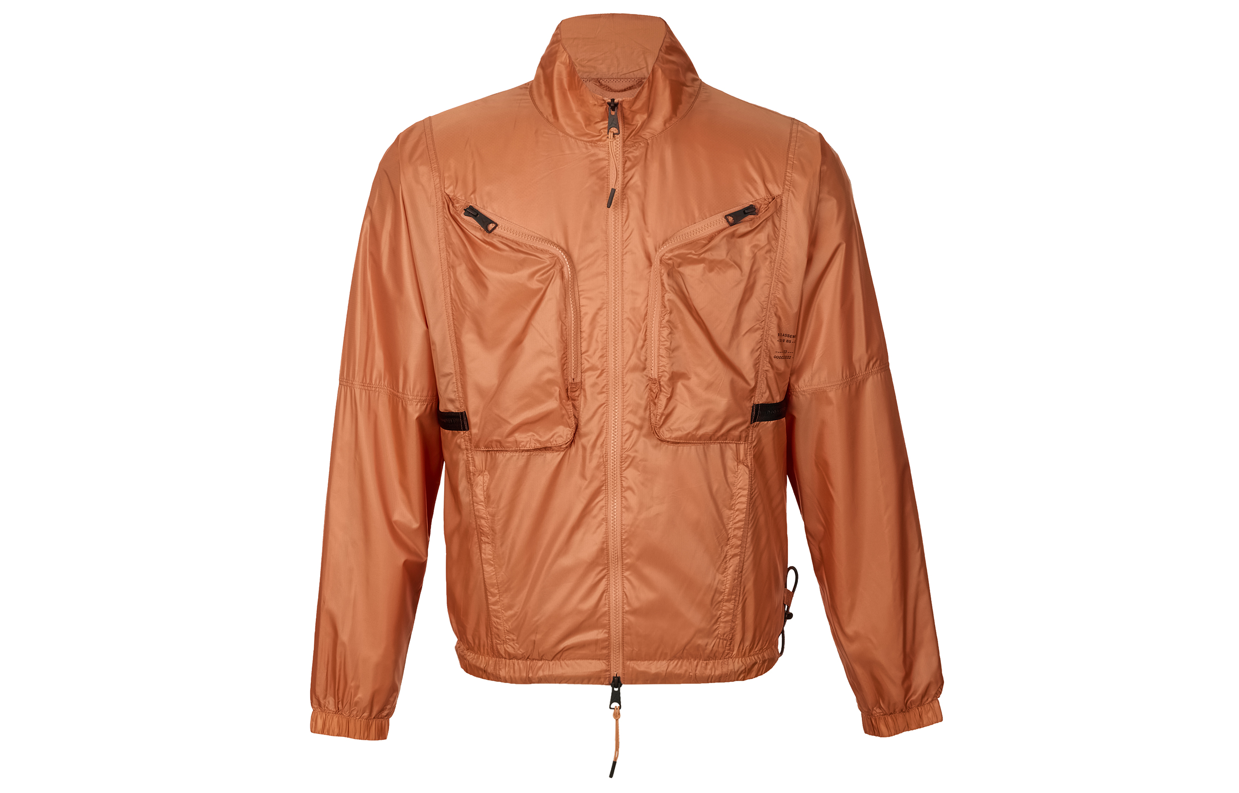 Jordan SS22 Solid Color Zip-Up Jacket Orange DM1864-872