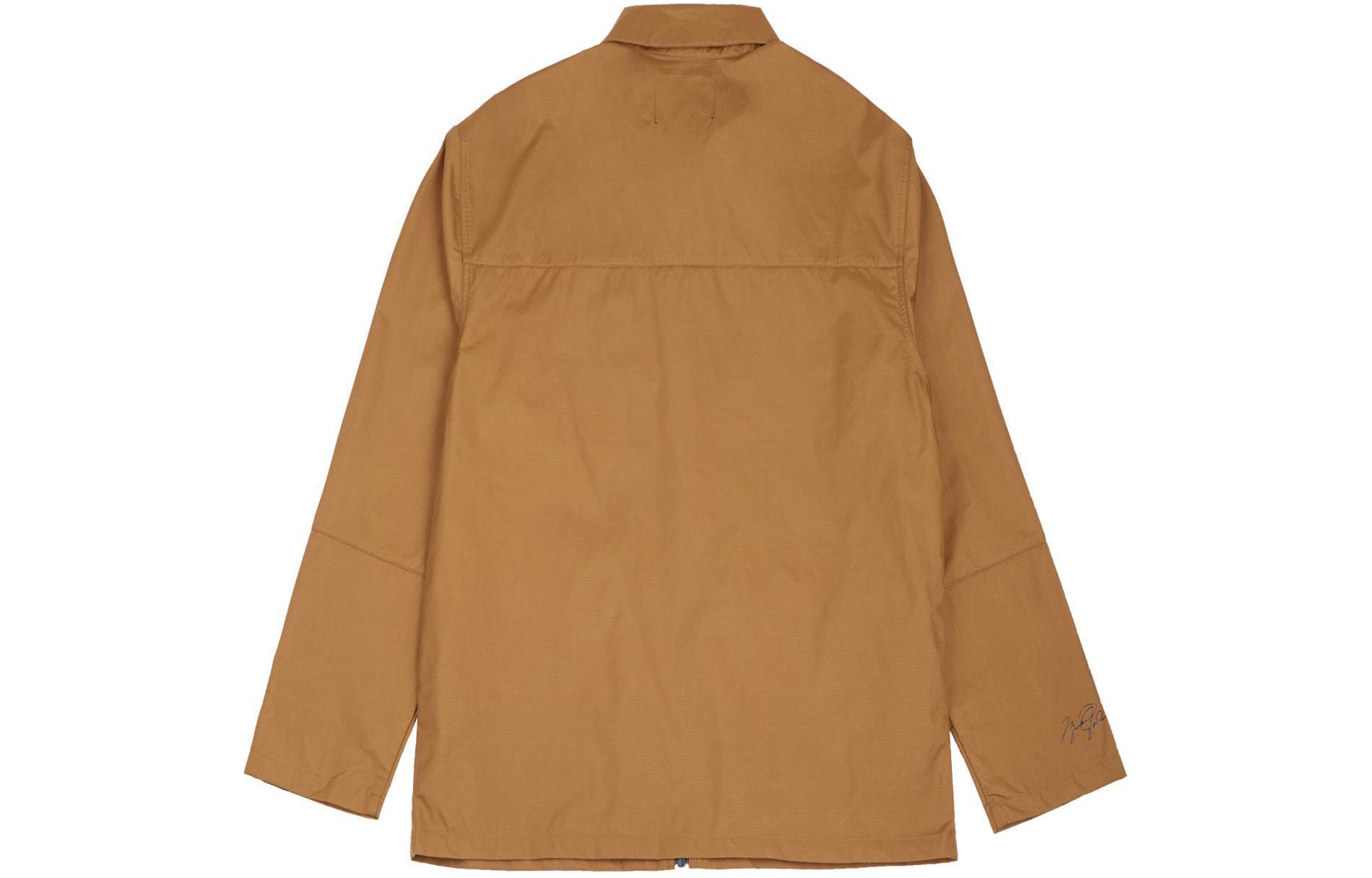Lookbook 乔丹SS22实用运动风衣夹克 棕黄色 DJ0243-241