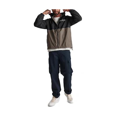 Jordan SS23 Multicolor Letter Print Loose Woven Jacket Mens DV7650-010