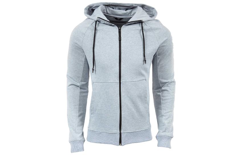 Jordan SS23 Slim Fit Solid Hoodie Light Grey 8320HM-Blk