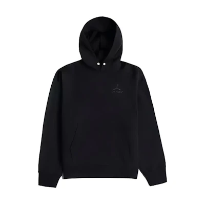 Jordan SS23 Solid Logo Embroidered Sweatshirt Unisex Black DV7455-010