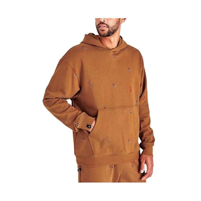 Jordan SS23 Winter Fleece Hoodie Jacket Brown () DC9707-241