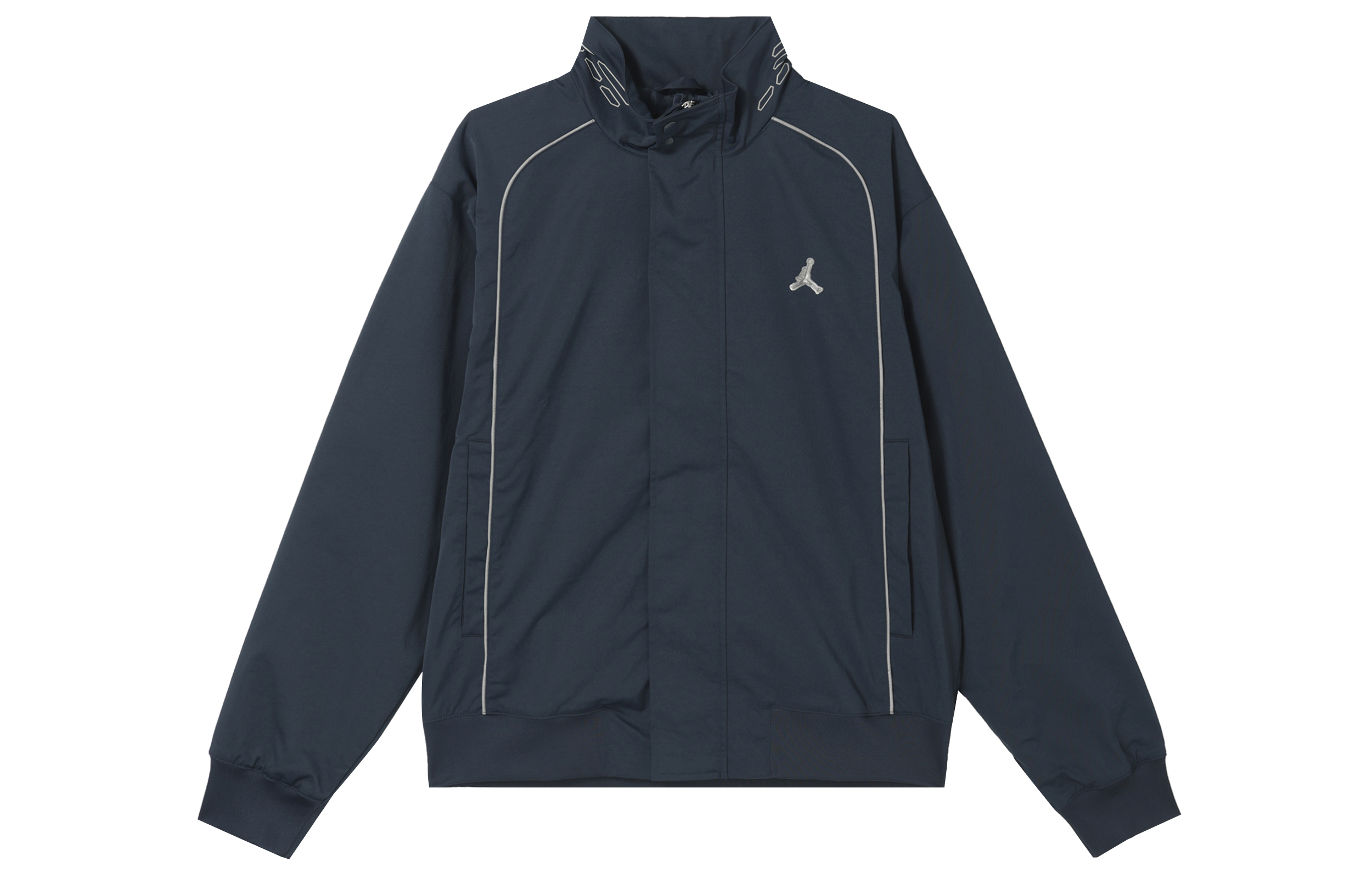 Jordan Stand Collar Soft Comfortable Jacket Deep Armory Navy HQ4887-478