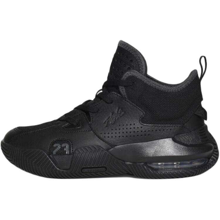 (Youth) Jordan Stay Loyal 2 Low Basketball Shoes Black Comfortable and Versatile DQ8398-002