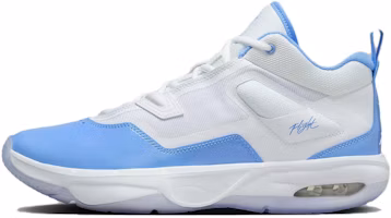 Jordan Stay Loyal 3 White Blue Mid-Top Basketball Shoes Leather Comfort Durable FB1396-104 Jordan Stay Loyal 3 White Blue Mid-Top Basketball Shoes Leather Comfort Durable FB1396-104