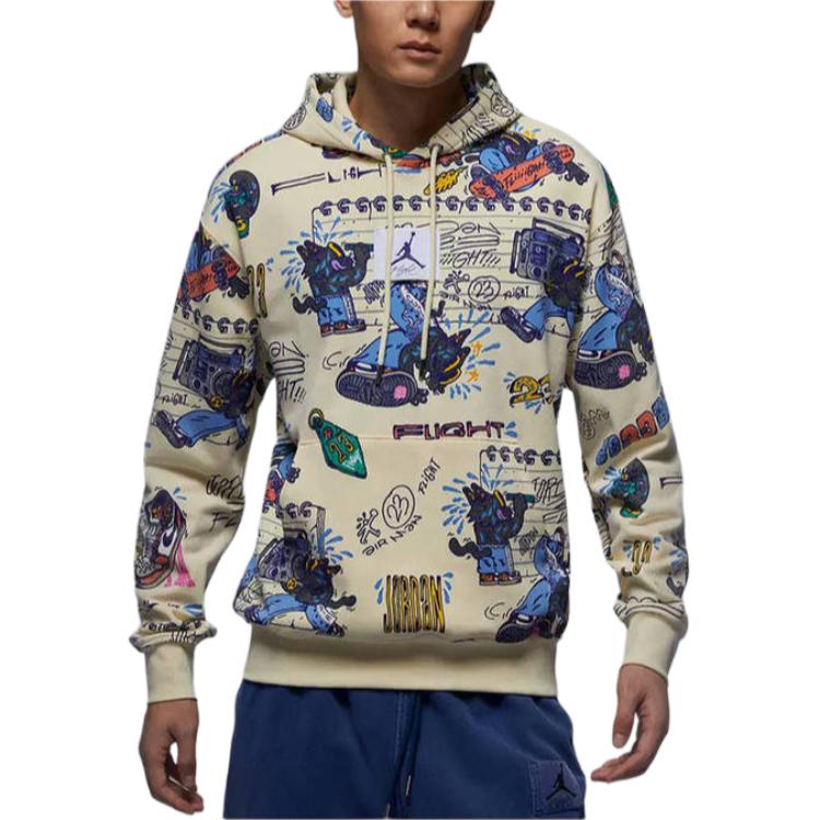 Purchase ジョーダン ストリートアート グラフィティ クルーネック スウェットシャツ ココナッツミルク FV8594-113