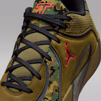Sizing Jordan Tatum 4 "First Ring" Scarpe Basket Nero/Verde Muschio/Camper/Infrared 23 IQ5240-001