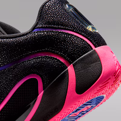 Jordan Tatum 4 "Smooth Soul Volume 2" PF Nero/Viola/Fiero Blu/Rosa Hyper Sneakers IR0074-003 1