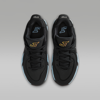 Shop Jordan Tatum 4 黑色/冰藍色 HQ4611-004