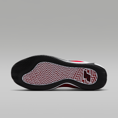 Lookbook Jordan Tatum 4 PF Basketballschuhe Weiß/Schwarz/University Rot HQ4613-101