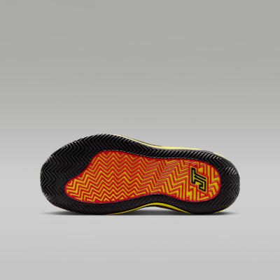 Order Jordan Tatum 4 Kuning Sonic/Hitam/Merah University HQ4611-700