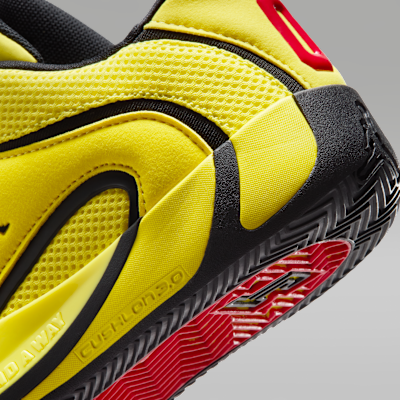 Cheap Jordan Tatum 4 Kuning Sonic/Hitam/Merah University HQ4611-700