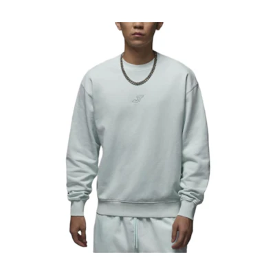 Jordan Tatum Crewneck Sweatshirt Cedar Light Blue Gray HF7846-028