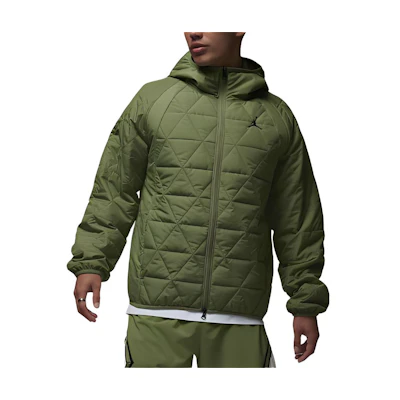 Jordan Therma-FIT Logo Hoodie Jacket Light Olive FD2637-340