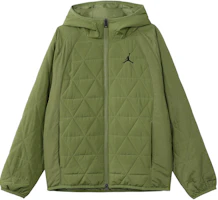 Jordan Therma-FIT Solid Hoodie Jacket Light Olive Yellow FD2638-340 Jordan Therma-FIT Solid Hoodie Jacket Light Olive Yellow FD2638-340