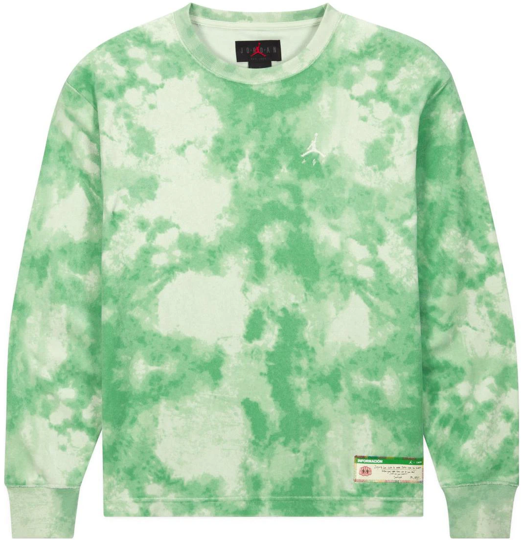 jordan-tie-dye-logo-printed-crewneck-sweatshirt-green-long-sleeve-dr-3102-316
