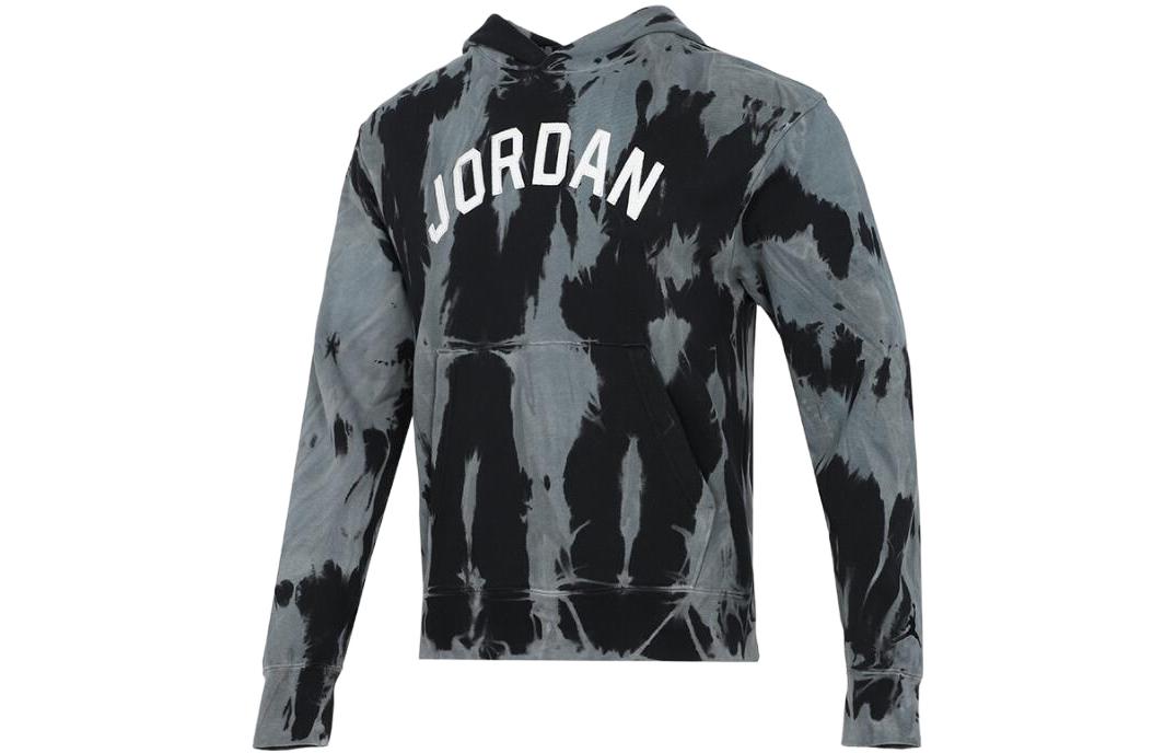 Jordan Tie-Dye Pullover Hoodie Unisex White DJ0227-100