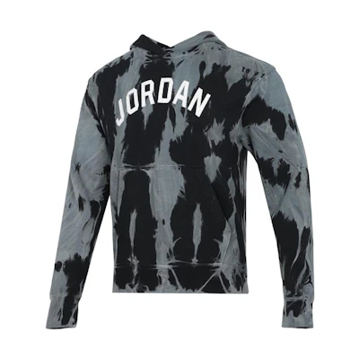 Jordan Tie-Dye Pullover Hoodie Unisex White DJ0227-100
