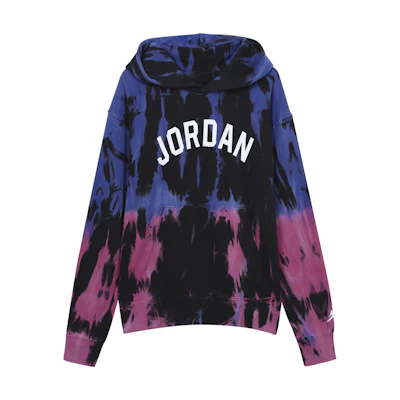 Jordan Tie-Dye Retro Pullover Hoodie Unisex - Blue DJ0227-432