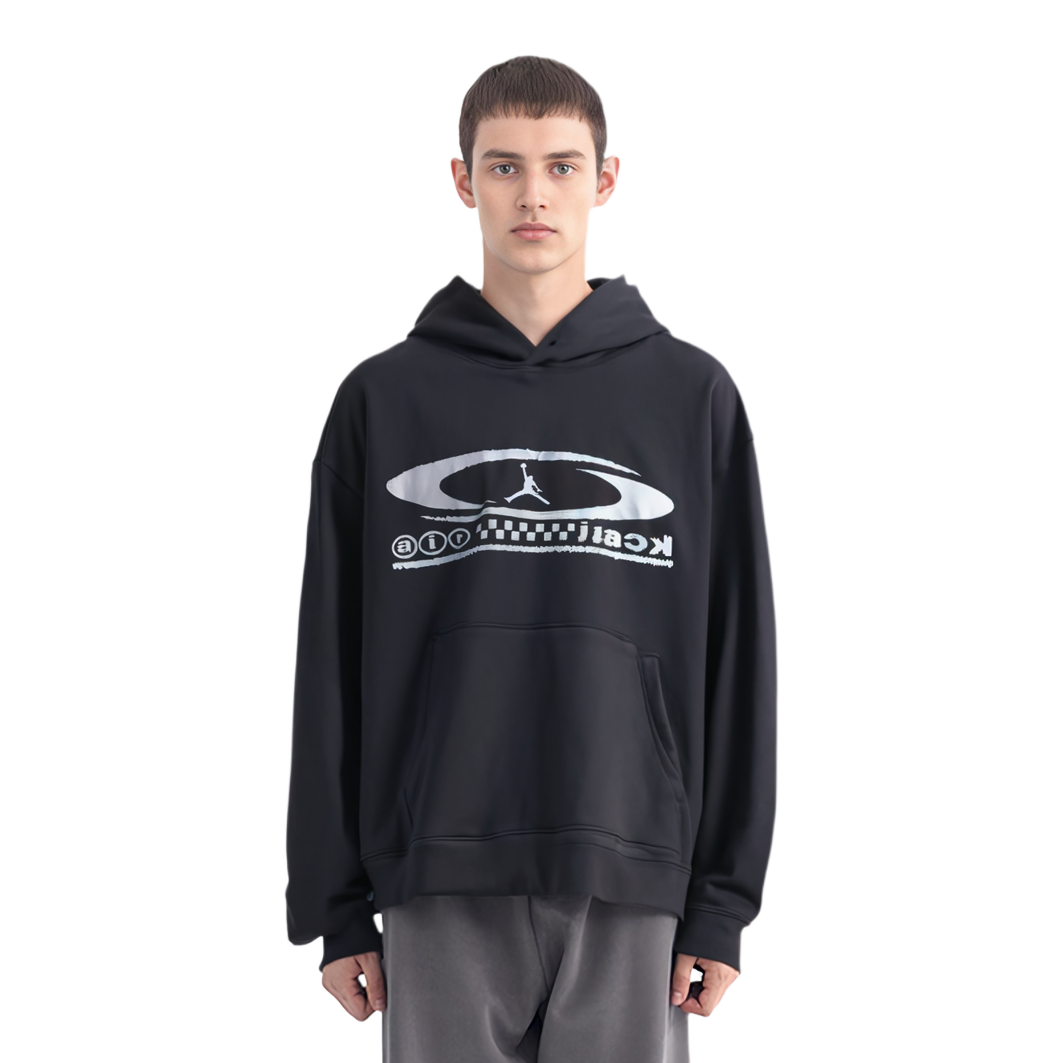 Jordan Travis Unisex Black Pullover Hoodie Long Sleeve Comfortable Sweater FQ7822-010 圖 4