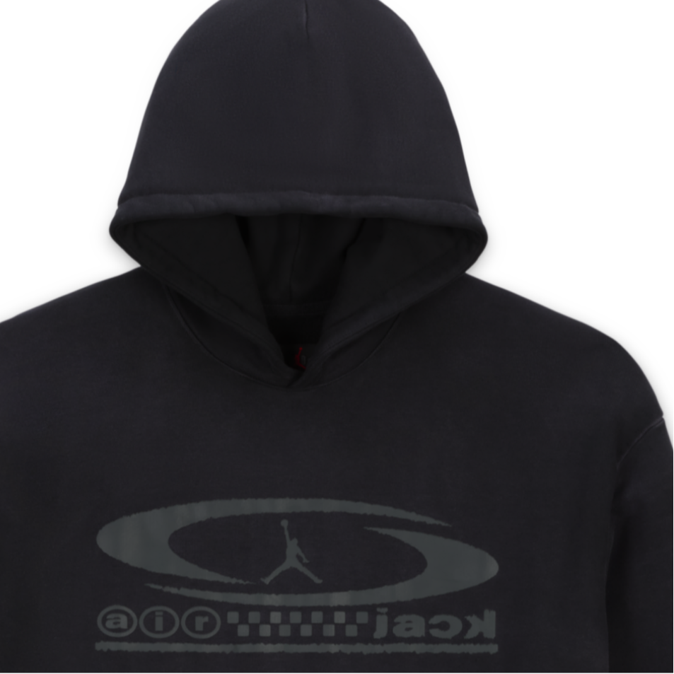 Jordan Travis Unisex Black Pullover Hoodie Long Sleeve Comfortable Sweater FQ7822-010 圖 5