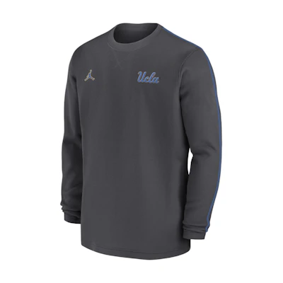 Jordan UCLA Bruins Crewneck Sweatshirt Anthracite - Warm, Breathable Sportswear CLF24PT02FAN4V-UCL