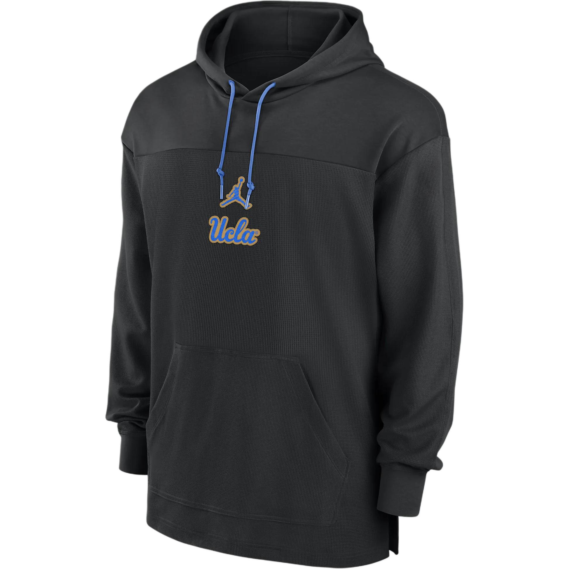 Jordan UCLA Bruins Sideline Dri-FIT Hoodie Black Sweatshirt 02FI08DRUCL-X7R