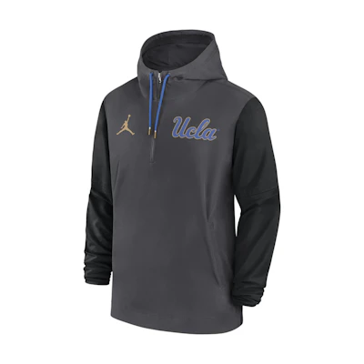 Jordan UCLA Bruins Sideline Pre-Game Hoodie Jacket Men’s Smoke Grey 02EZ466MUCL-JL0