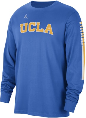 조던 UCLA 레터 프린트 배색 크루넥 긴팔 티셔츠 블루 FN6387-403 Buy 조던 UCLA 레터 프린트 배색 크루넥 긴팔 티셔츠 블루 FN6387-403