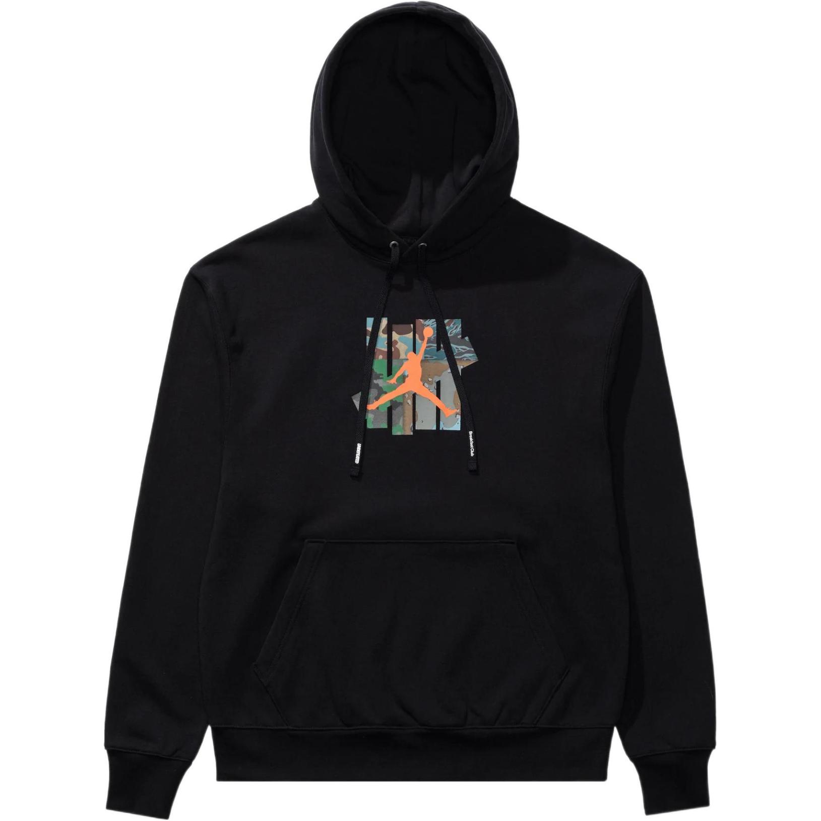 Jordan UNDFTD Retro Logo Pullover Hoodie Black –  Style DX4299-010