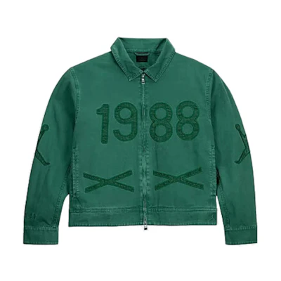 Jordan Unisex Woven Training Jacket Green Long Sleeve FZ7529-398