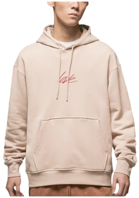 Jordan Valentine's Series Embroidered Hoodie Fossil Limestone Color FD4801-292 Purchase Jordan Valentine's Series Embroidered Hoodie Fossil Limestone Color FD4801-292