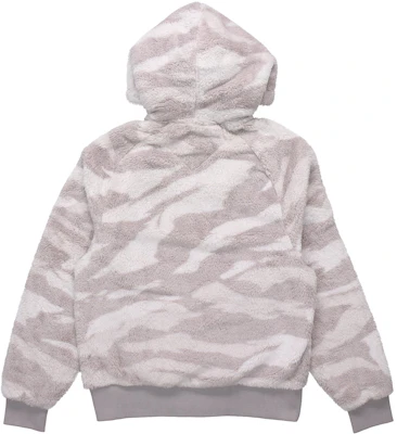 ジョーダン ホワイト グレー スウェード ジップアップ フーディ ジャケット CD4830-100 Lookbook ジョーダン ホワイト グレー スウェード ジップアップ フーディ ジャケット CD4830-100