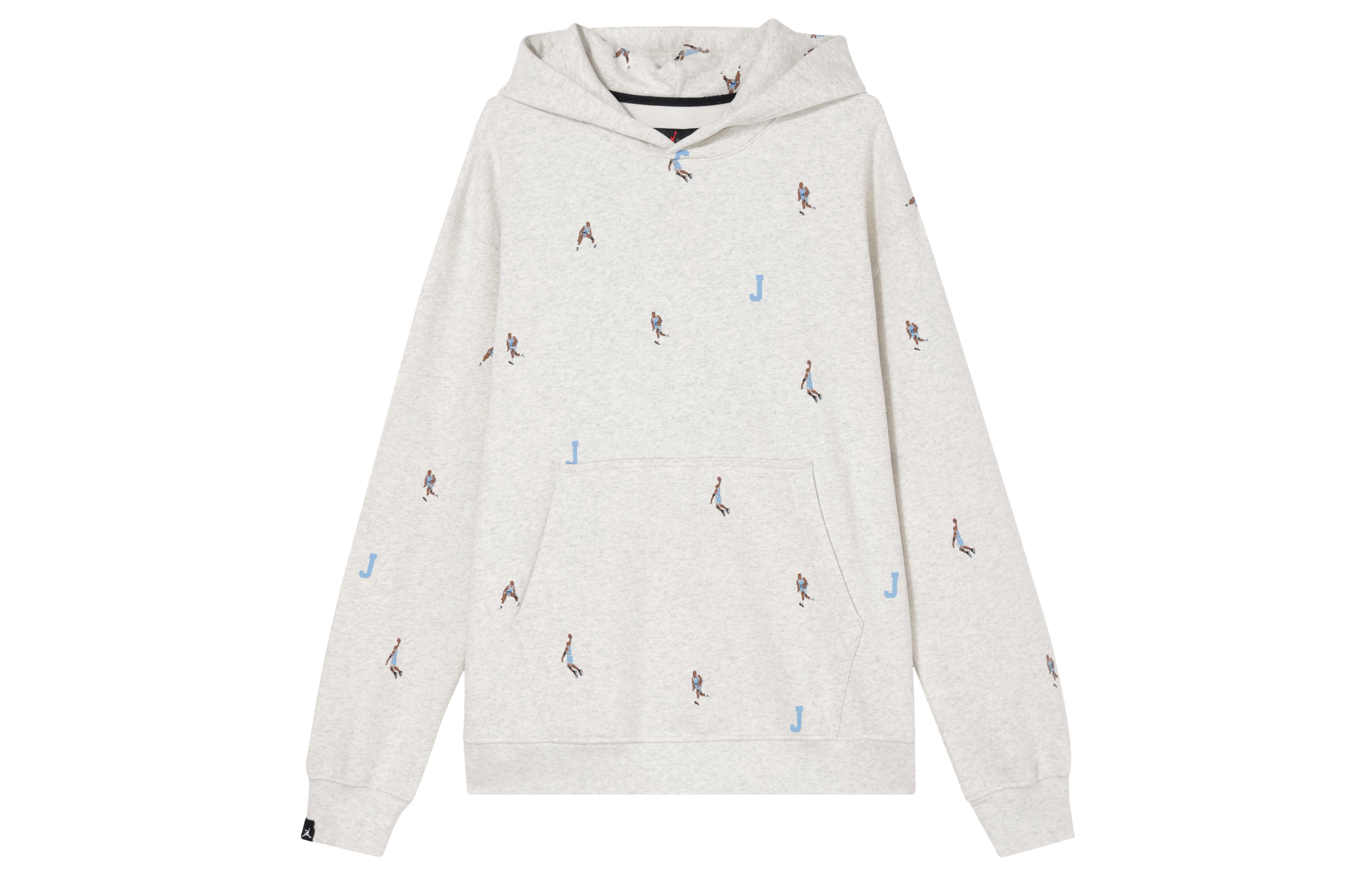 Jordan White Soft Fleece Long-Sleeve Hoodie DC9708-141