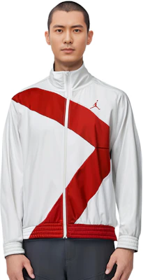 乔丹白色防风运动立领夹克 CI7916-100 3