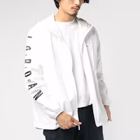 Shop 喬丹連帽防風外套 白色 939969-100